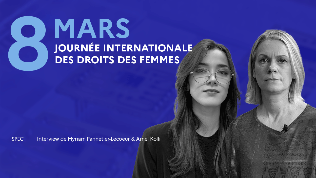  #8MARS : Regards croisés sur la place des femmes en science avec Myriam Pannetier-Lecoeur & Amel Kolli 